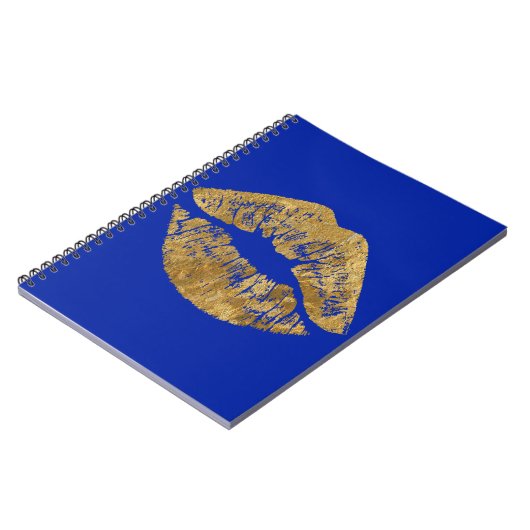 Carnet de notes à spirale de baiser d'effet de (Côté gauche)