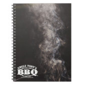 Carnet de notes à spirale de BBQ d'oncle Tony (Devant)