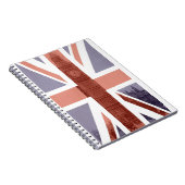 Carnet de notes à spirale de Big Ben de drapeau (Côté Droit)