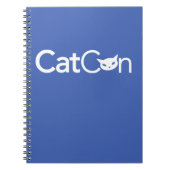 Carnet de notes à spirale de CatCon (Devant)