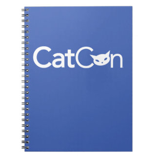 Carnet de notes à spirale de CatCon