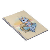 Carnet de notes à spirale de coucher du soleil de (Côté Droit)