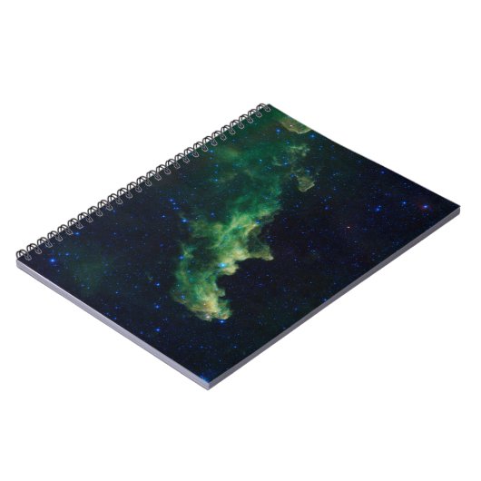 Carnet de notes à spirale de galaxie de l'espace (Côté gauche)