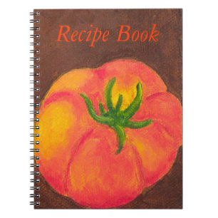 Carnet de notes à spirale de "livre de recette" de