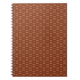 Carnet de notes à spirale de motif de couleur