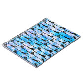 Carnet de notes à spirale de NATATION (Côté gauche)