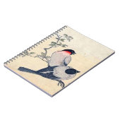 Carnet de notes à spirale de pinsons japonais (Côté gauche)