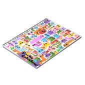 Carnet de notes à spirale de puzzle de Pookie (Côté gauche)