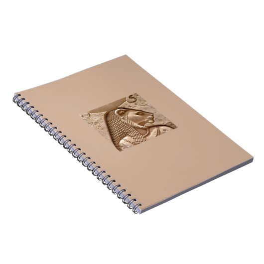 Carnet de notes à spirale de Sekhmet de divinité (Côté Droit)
