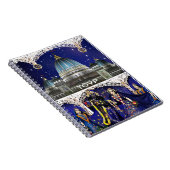 Carnet de notes à spirale de TOVP/Radha Madhava (Côté Droit)
