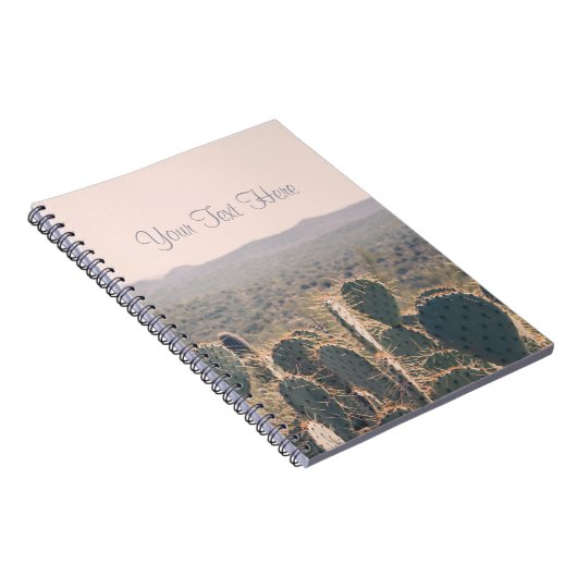 Carnet de notes à spirale des cactus | de (Côté Droit)