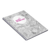 Carnet de notes à spirale des griffonnages de (Côté Droit)