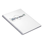 Carnet de notes à spirale en pastel de Metalphant (Côté Droit)