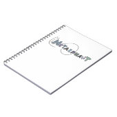 Carnet de notes à spirale en pastel de Metalphant (Côté gauche)