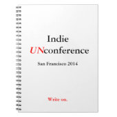 Carnet de notes à spirale indépendant (Devant)