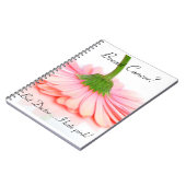 Carnet de notes à spirale pour le survivant de (Côté gauche)