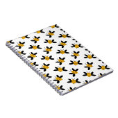 Carnet de notes Abeille | Motif de abeille à miel  (Côté Droit)