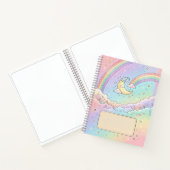 Carnet de notes au nom de la lune pastel (Intérieur)