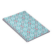 Carnet de notes botanique floral minuscule de prin (Côté Droit)