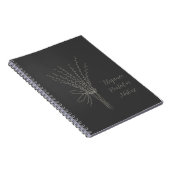 Carnet de notes botaniques Branches Murmurantes (Côté Droit)