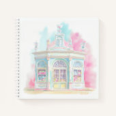 carnet de notes bullet journal à bonbons aquarelle (Devant)