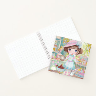 Carnet de notes bullet journal cuisine avec amis 2