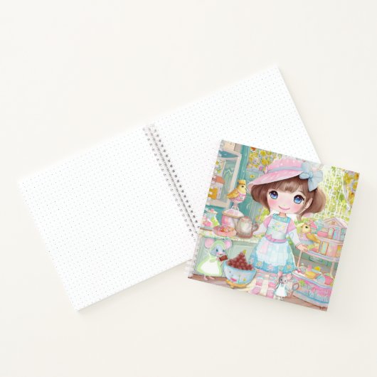 Carnet de notes bullet journal cuisine avec amis 2 (Intérieur)