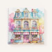 carnet de notes bullet journal jouet aquarelle (Devant)