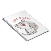 carnet de notes chat (Côté Droit)