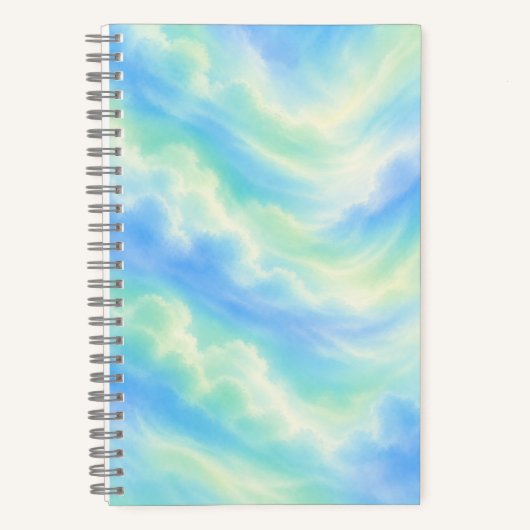 Carnet de notes Ciel Pastel | Journal des Nuages E (Recto)