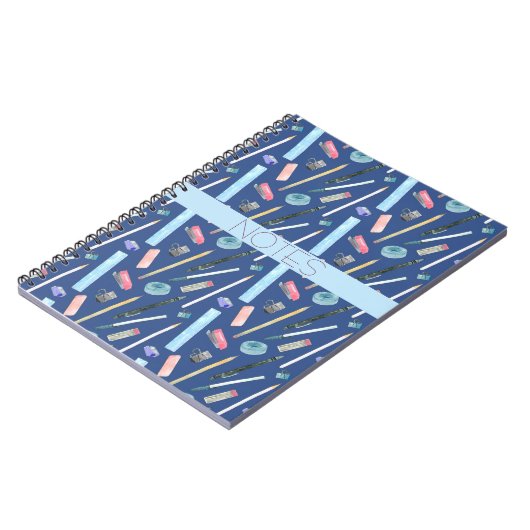 CARNET DE NOTES CLASSE DE MATHÉMATIQUES BLEU AQUA (Côté gauche)