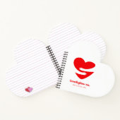 Carnet de notes cœur Love Notes (Intérieur)
