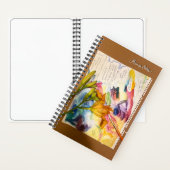 Carnet de notes couleur de l'eau (À l'intérieur)