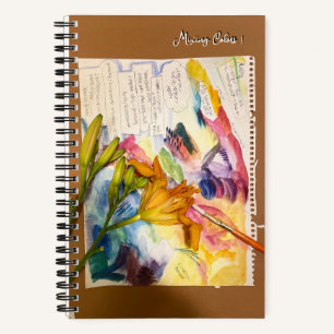 Carnet de notes couleur de l'eau