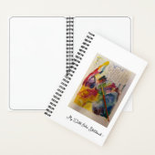 Carnet de notes couleur de l'eau (À l'intérieur)