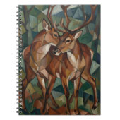 Carnet de notes cubiste sur le renne (Devant)