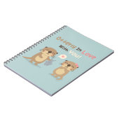 Carnet de notes de blague de loutre totalement amo (Côté gauche)