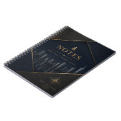 Carnet de notes de bureau professionnel (Côté gauche)