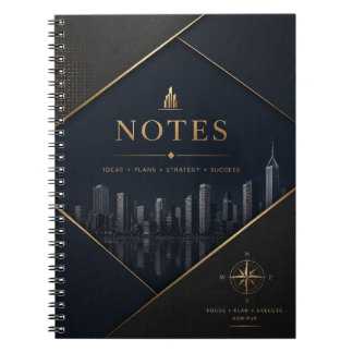 Carnet de notes de bureau professionnel