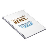 Carnet de notes de citation portant des connaissan (Côté Droit)