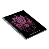 Carnet de notes de conception de mandala coloré (Côté Droit)