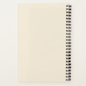 Carnet de Notes de Couture Vintage Sarcelle Machin (Verso)