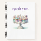 carnet de notes de cupcakes (Devant)