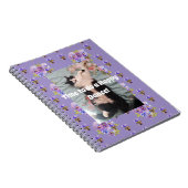 Carnet de notes de danse heureuse florale drôle de (Côté Droit)