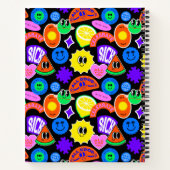 Carnet de notes de design rétro branché (Dos)