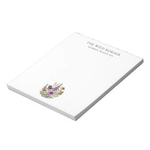Carnet de notes de jardin botanique pour pollinisa