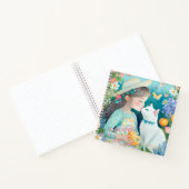 carnet de notes de journal de puces d'amour éterne (Intérieur)
