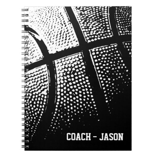 Carnet de notes de l'entraîneur de basketball | Pe (Devant)