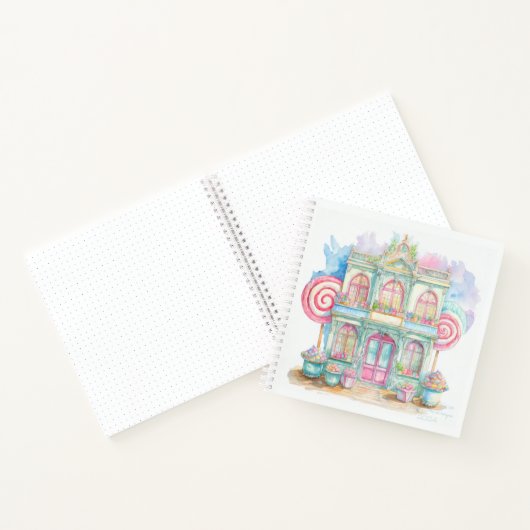 carnet de notes de papeterie de magasin de bonbons (Intérieur)