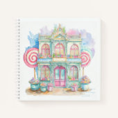 carnet de notes de papeterie de magasin de bonbons (Devant)
